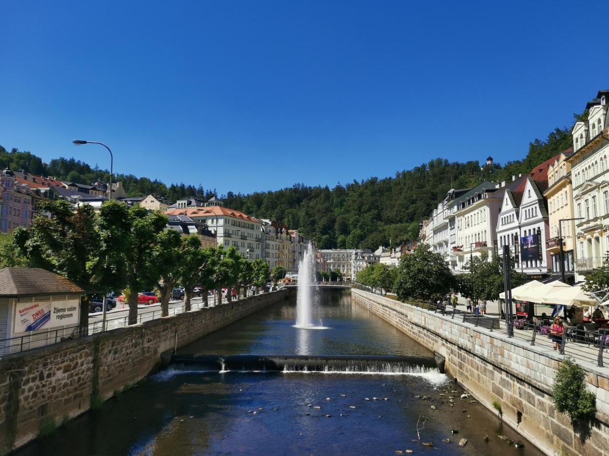 Ubytovani Ester - Utulny Byt V Lazenskem Centru Karlovych Varu Se Zahradkou Apartment Karlovy Vary Exterior photo